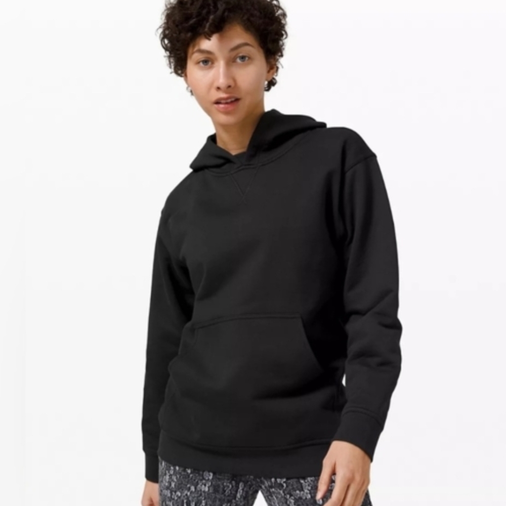 Lululemon Womens All Yours French Terry Hoodie - Black